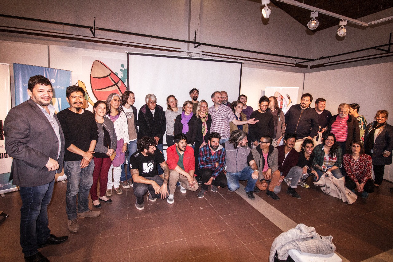 Finalizó el encuentro internacional de muralismo de Ushuaia