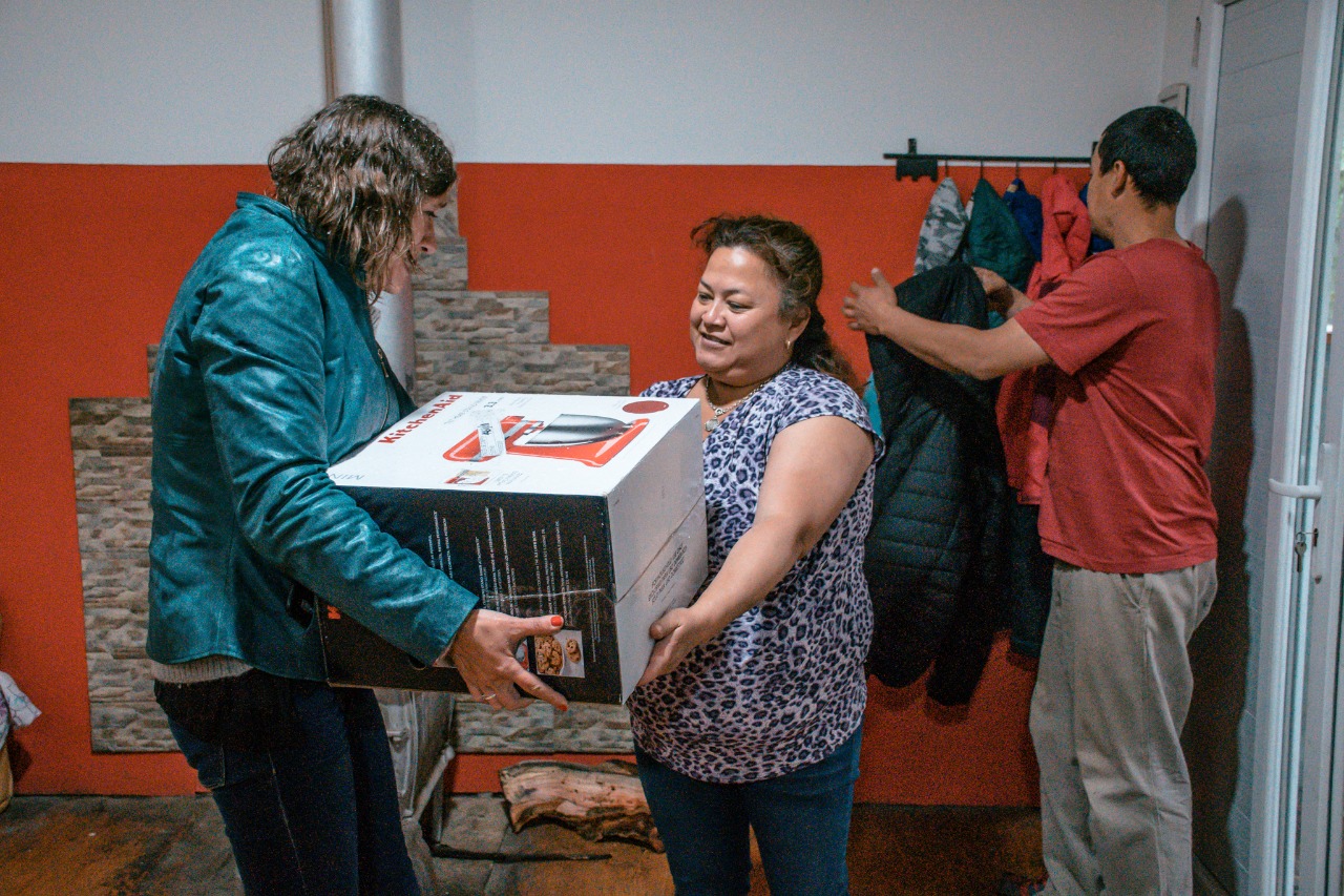 La municipalidad de Ushuaia entregó herramientas para emprendimientos