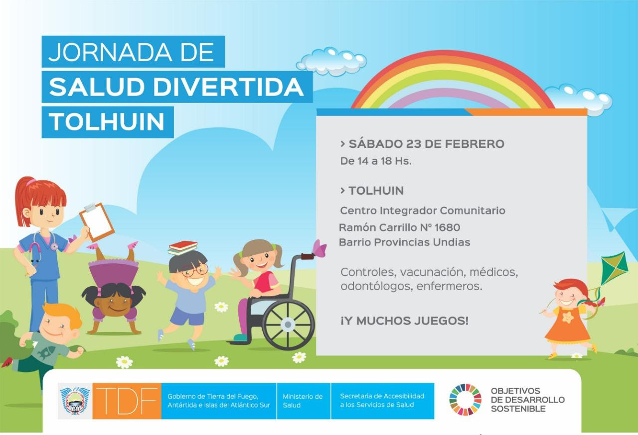Jornada de Salud Divertida en Tolhuin