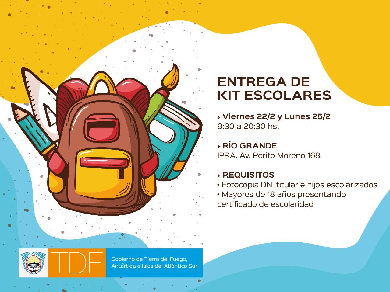 Entrega de KITS escolares