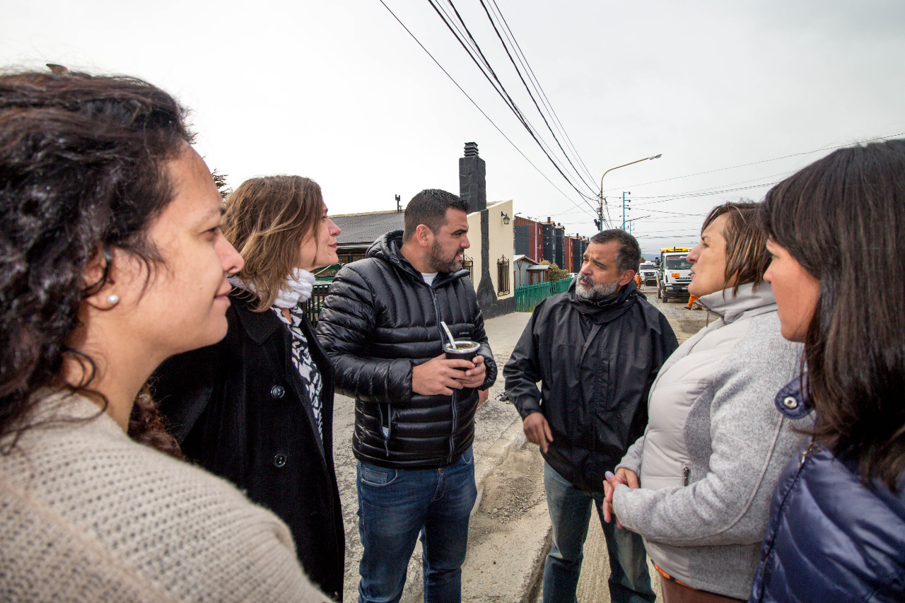 Walter Vuoto: «los vecinos están contentos por como está quedando la ciudad»