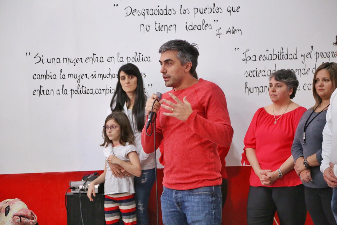 Paulino Rossi : «Estamos dando pasos firmes camino a la intendencia y de cara al vecino»