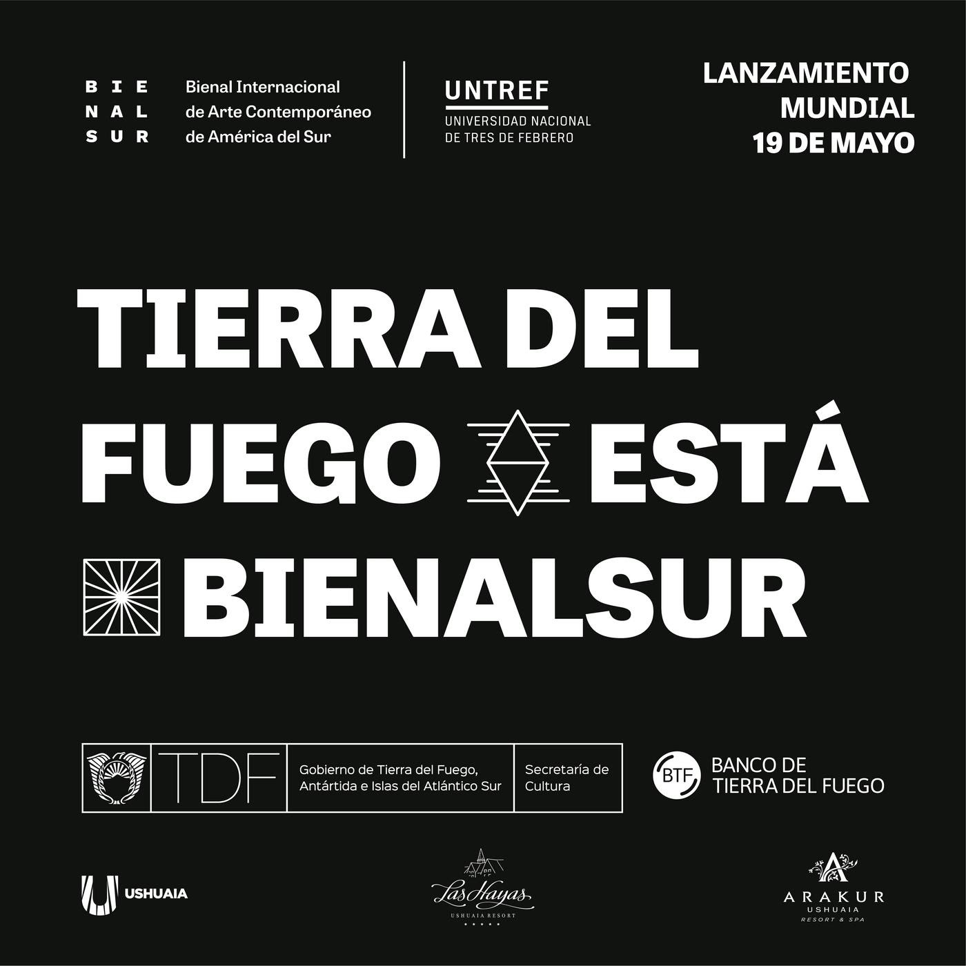 Tierra del Fuego será sede del Lanzamiento Mundial de Bienalsur 2019