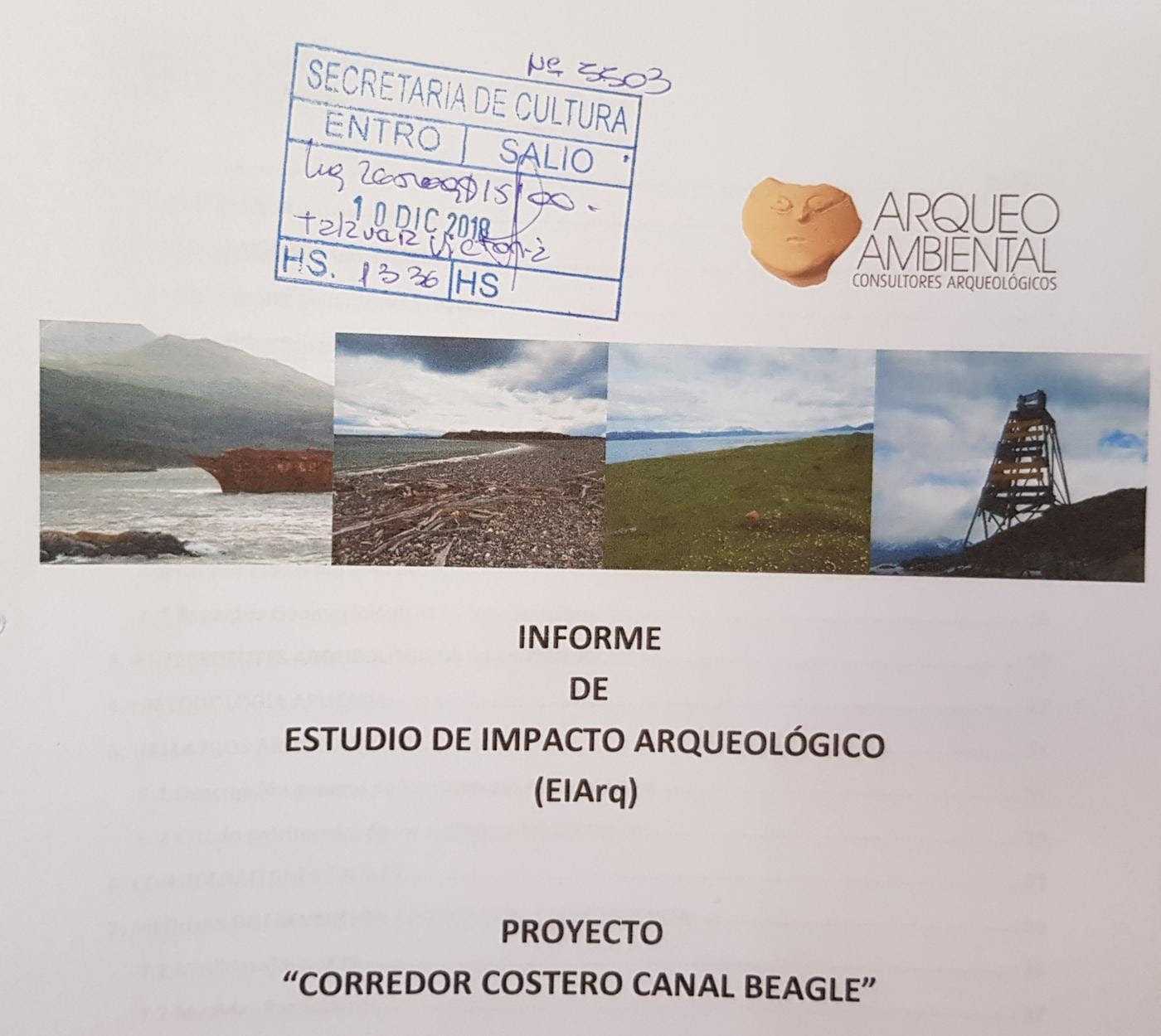Corredor Costero: La secretaría de Cultura confirmó que el estudio de impacto arqueológico está presentado