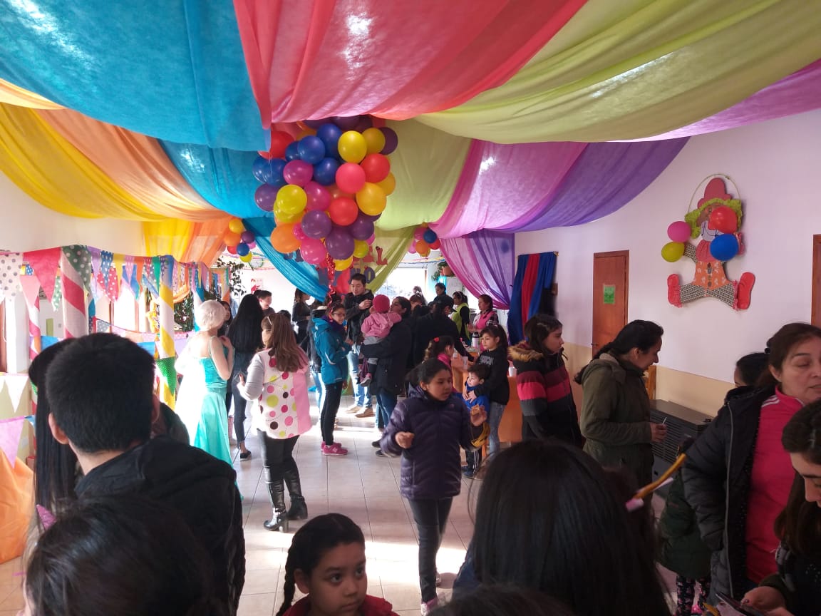 Exitosa jornada del «Circus para los Chicos» en el Bº Aeropuerto.