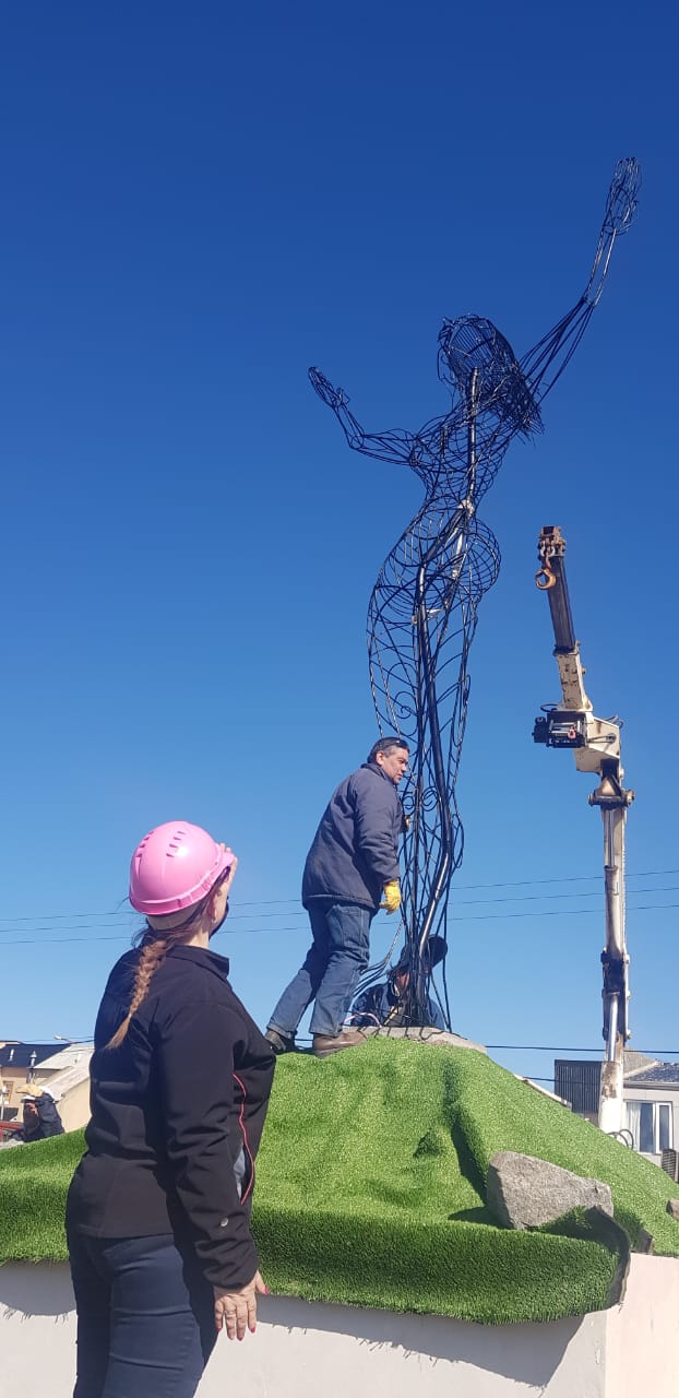 Este jueves se inaugurará el monumento a la mujer