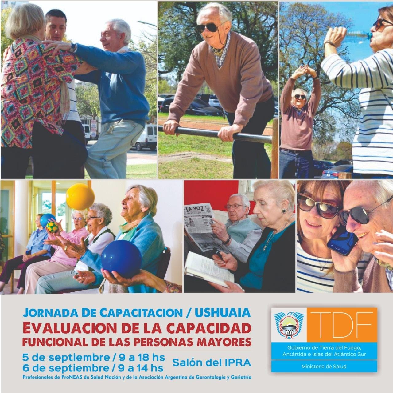 Capacitación para determinar capacidad funcional de adultos mayores