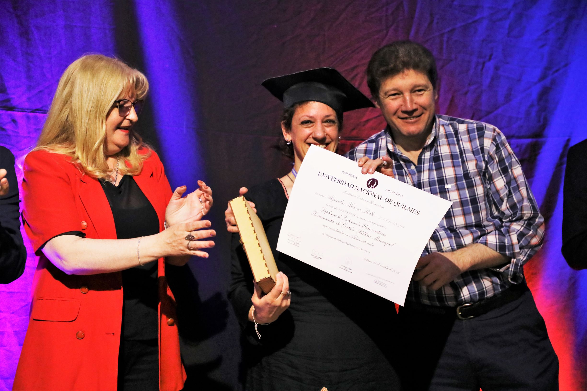 se realizó un nuevo acto de colación de la escuela municipal de formación pública