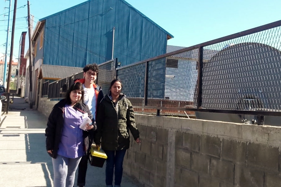 Comenzó el trabajo de campo de los nuevos Agentes Sanitarios