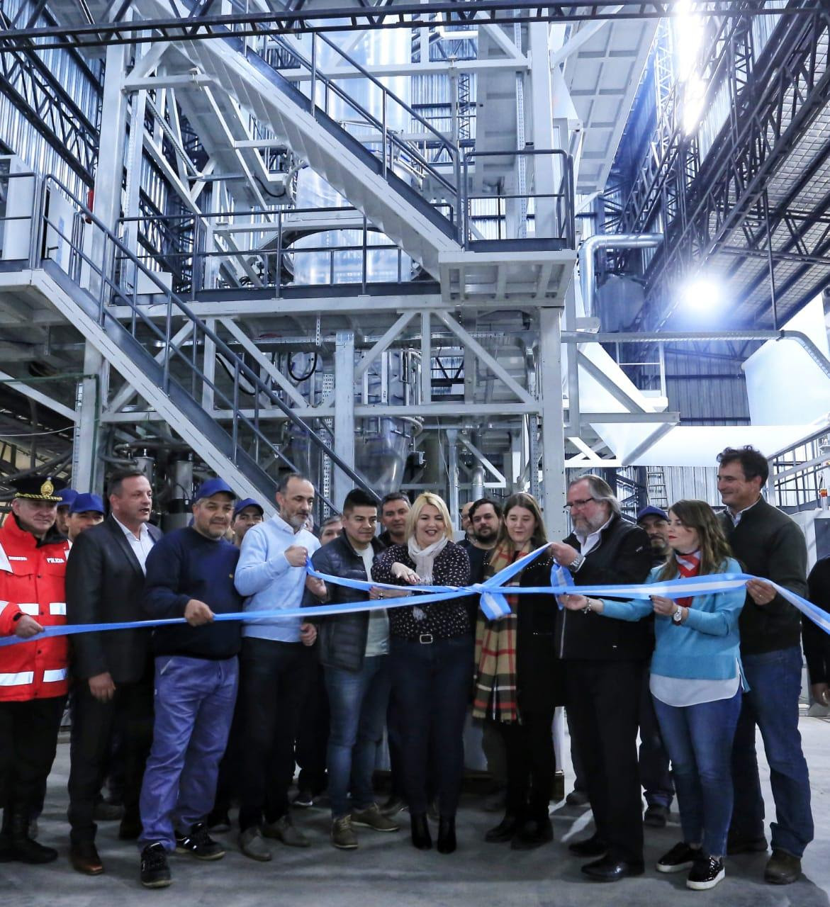 Bertone Recorrió la nueva planta de PIGSA