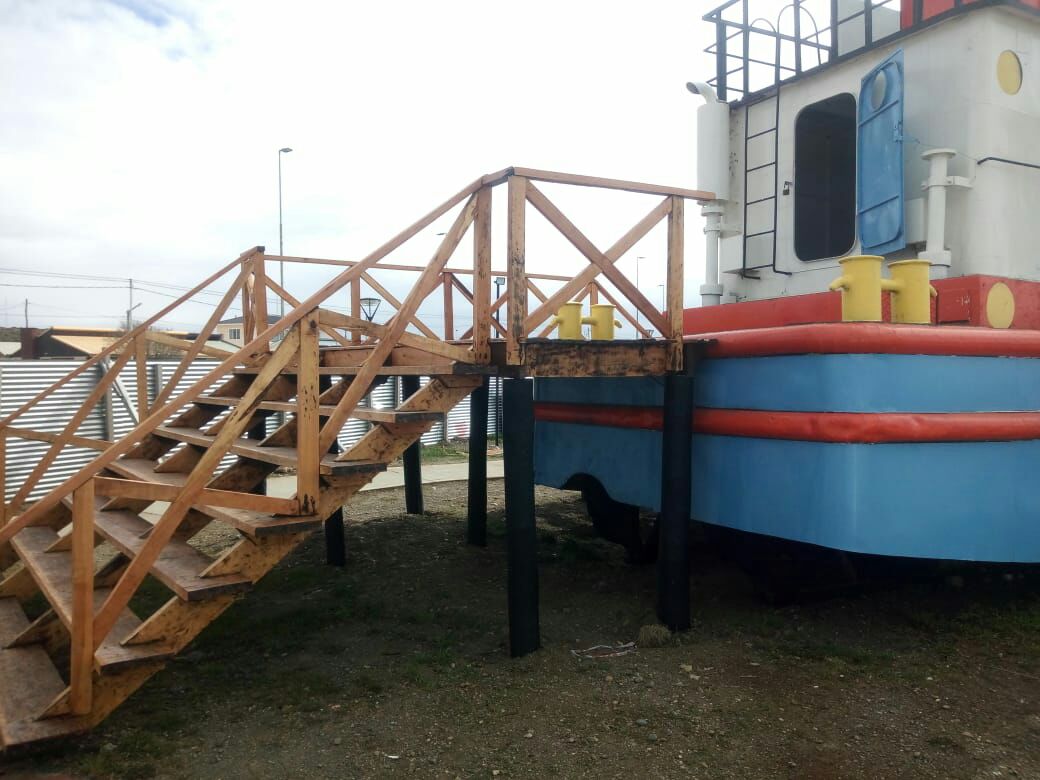 El Municipio avanza en los trabajos de puesta en valor del histórico Barquito Azul