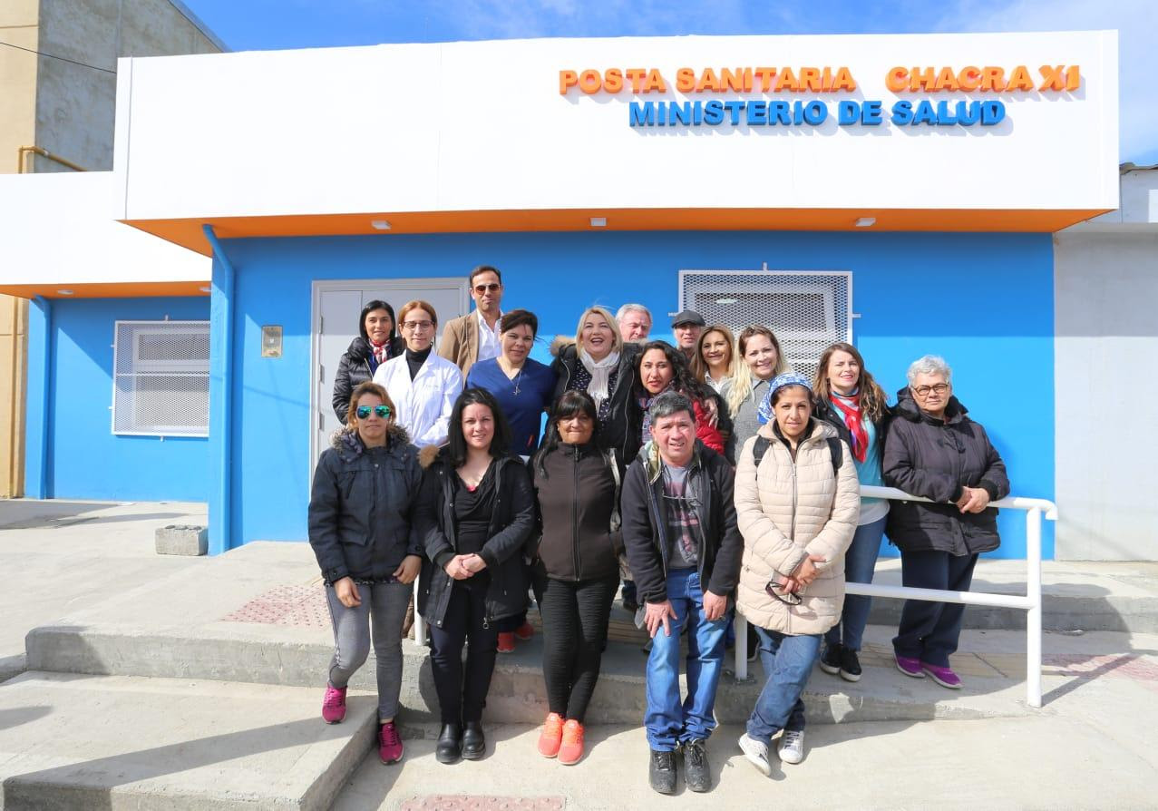 La gobernadora inauguró la nueva posta sanitaria de chacra XI