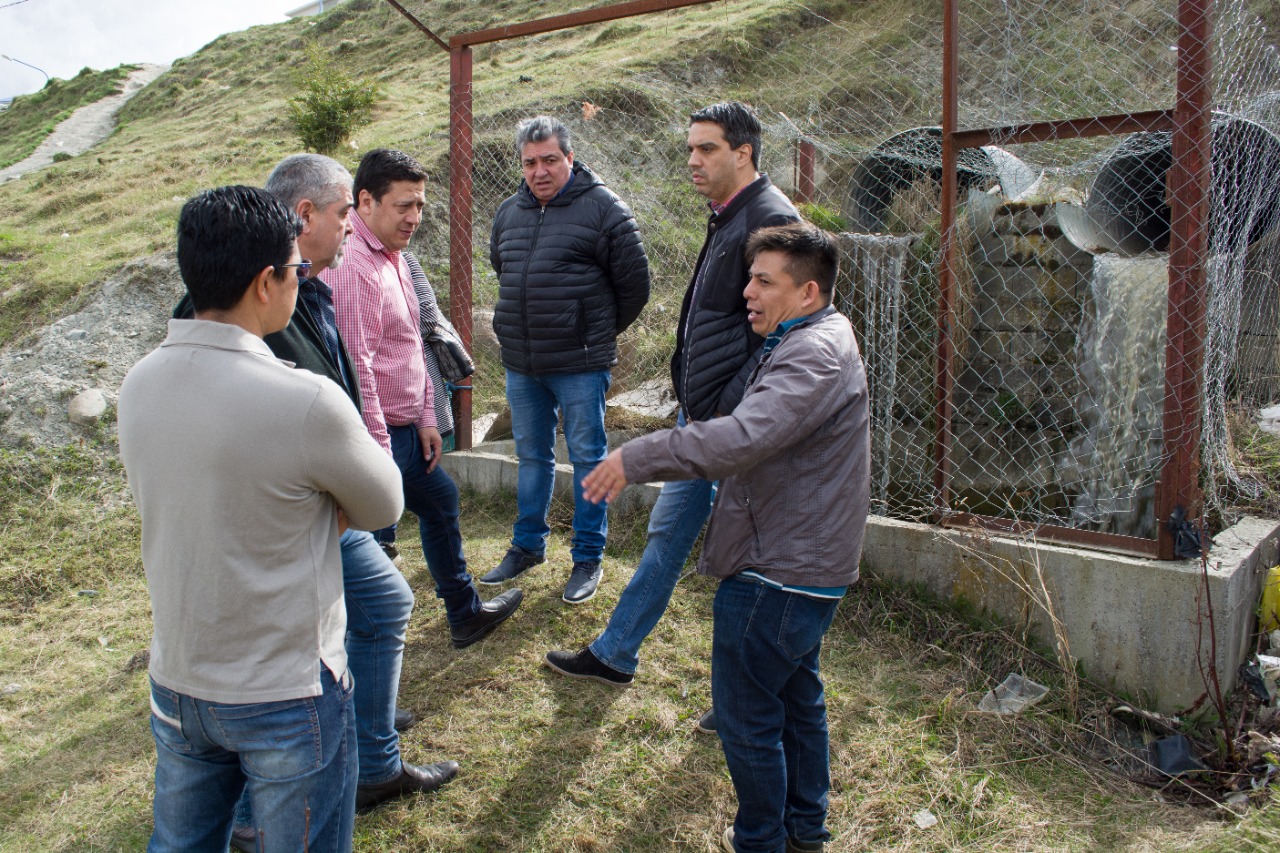 Ushuaia: Reunión con vecinos del barrio Progreso