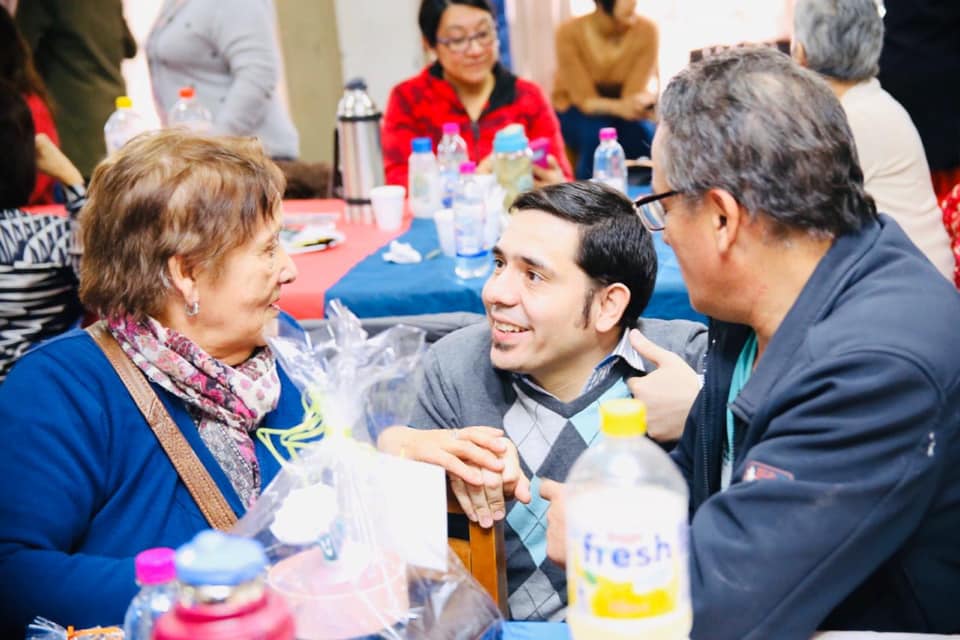 Runín y Caparrós encabezaron agasajo a abuelos de Río Grande