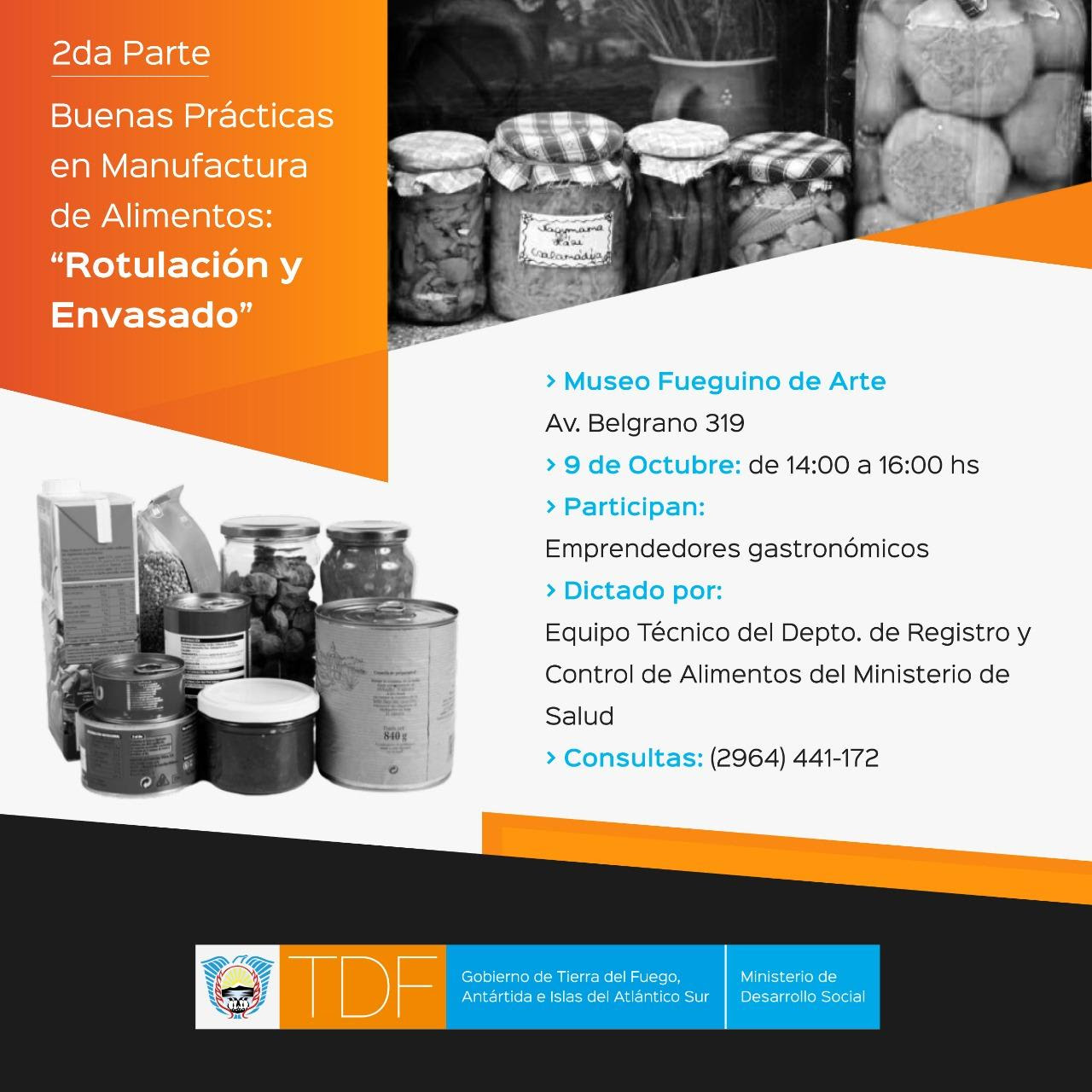 Taller de buenas prácticas de Manufactura de Alimentos en Río Grande