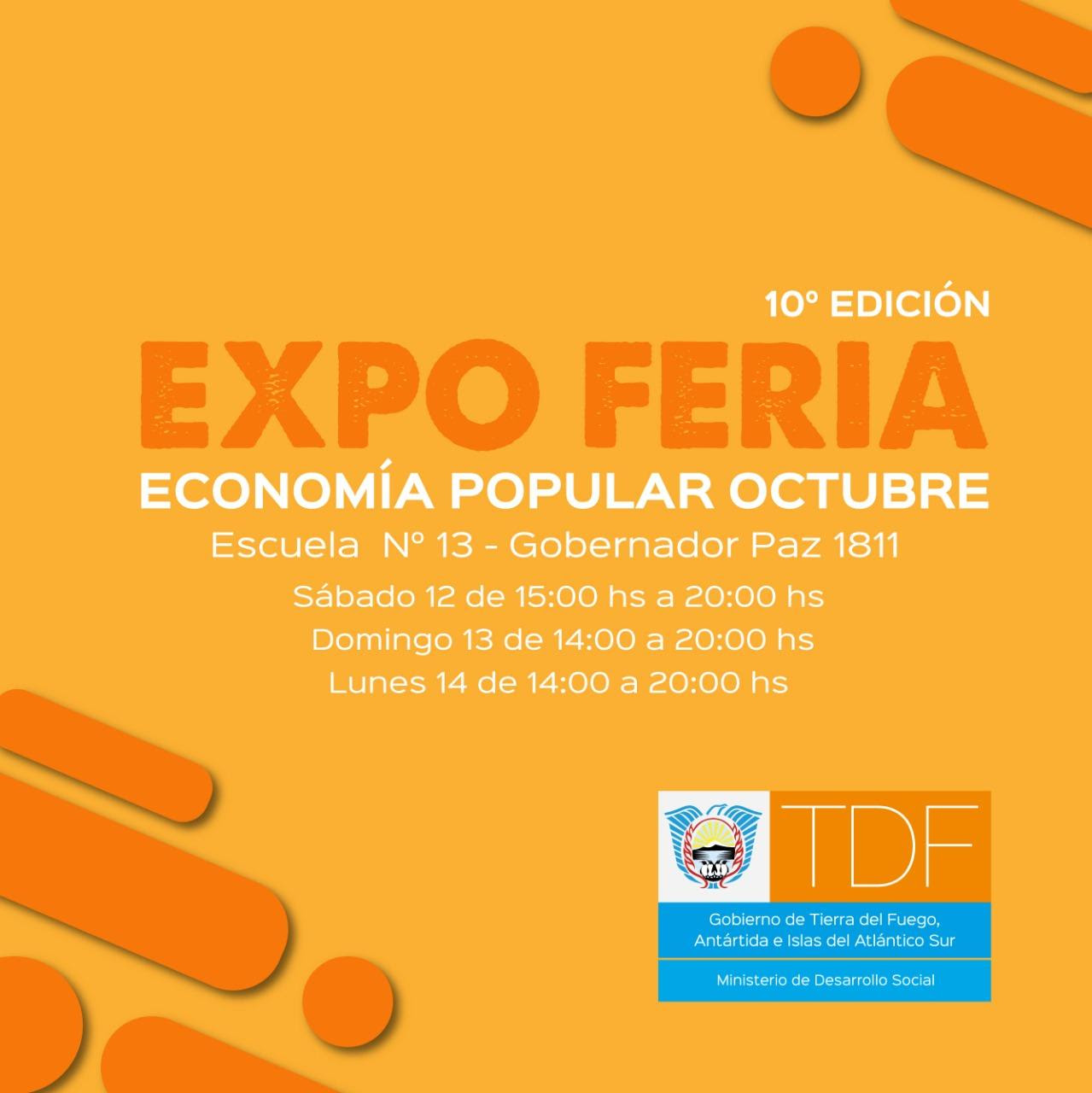 Ushuaia: Expo Feria de la Economía Popular Octubre