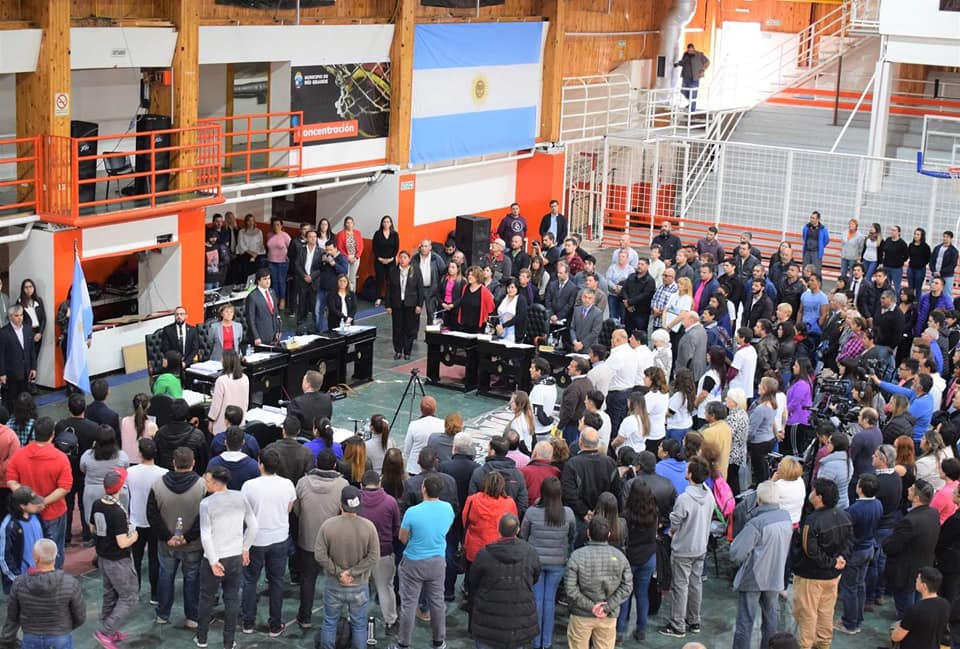 Por unanimidad el Concejo Deliberante aprobó “Río Grande Sociedad Activa del Estado”