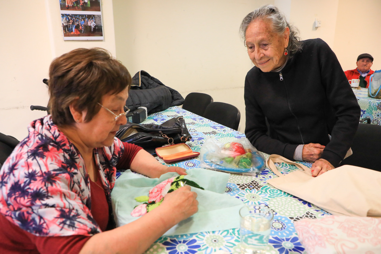 Continúan las actividades recreativas y de contención para adultos mayores