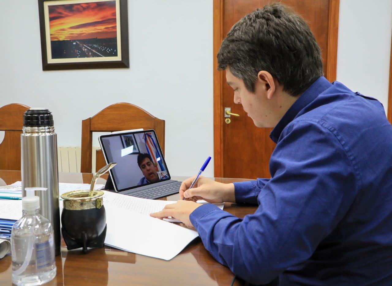 Perez anunció la apertura de Av.  San Martin hasta Bonucelli y la puesta en marcha de un canal de consulta sobre suelos urbanos