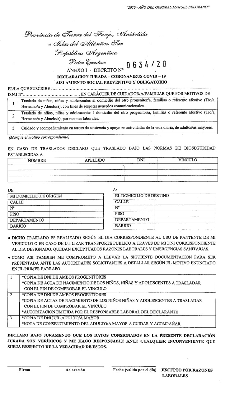 Padres se parados podrfán disponer el traslado de sus niños