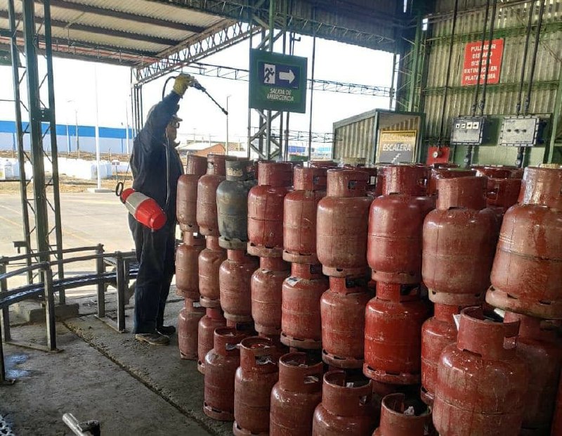 Cronograma de distribución de gas envasado y a granel en la provincia