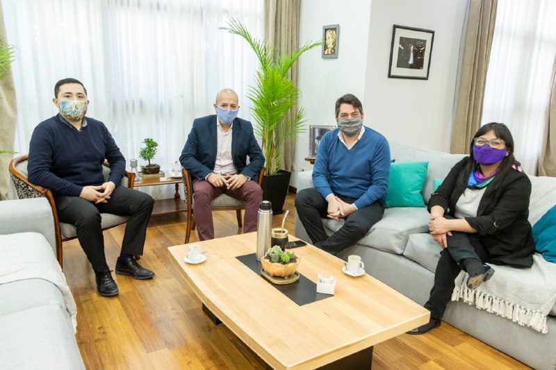 El intendente recibió a lo nuevos jefes de la UDAI de ANSES