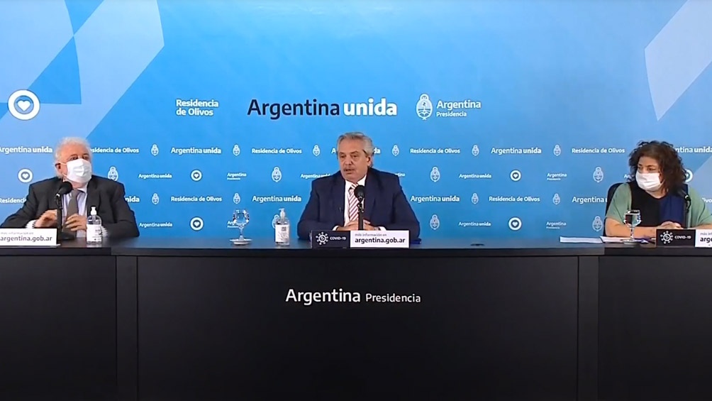 El presidente Fernández anunció que Argentina producirá vacunas contra el coronavirus
