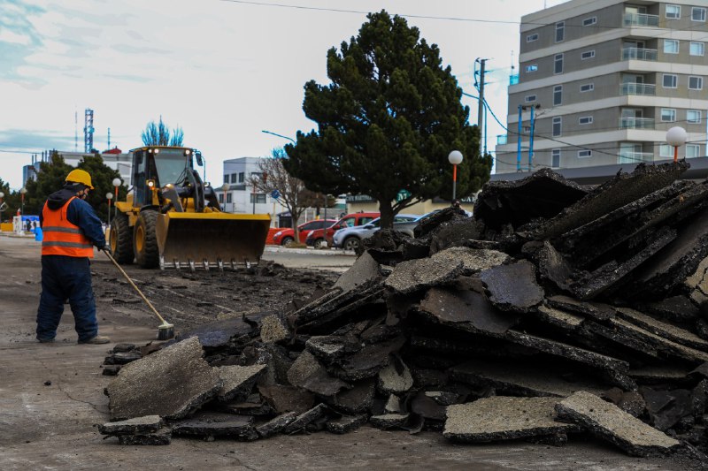 El Municipio empezó con los trabajos en toda la ciudad