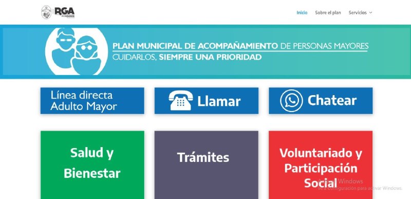 Conocé el «plan municipal de acompañamiento a personas mayores»