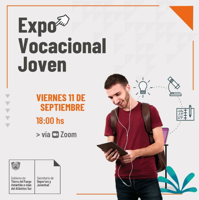 GOBIERNO: Realizará  la expo vocacional joven en el marco del mes de las juventudes