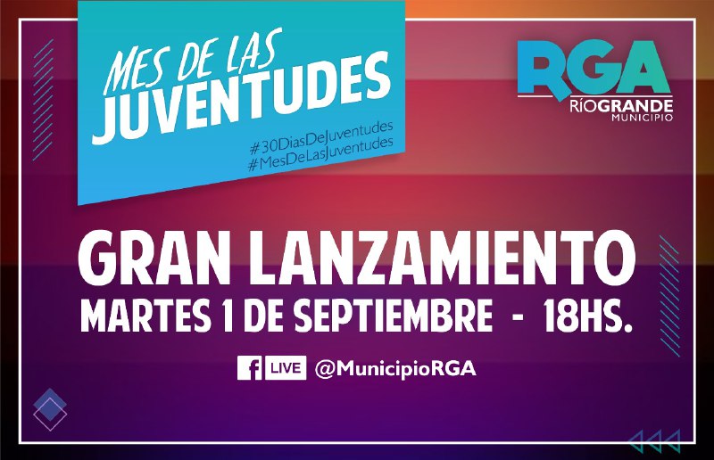 El Municipio lanza el » mes de las juventudes»