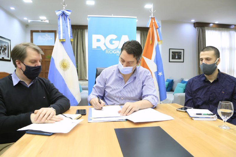 El Municipio firmó un importante convenio con la cámara de industria y comercio AHK Argentino-Alemana