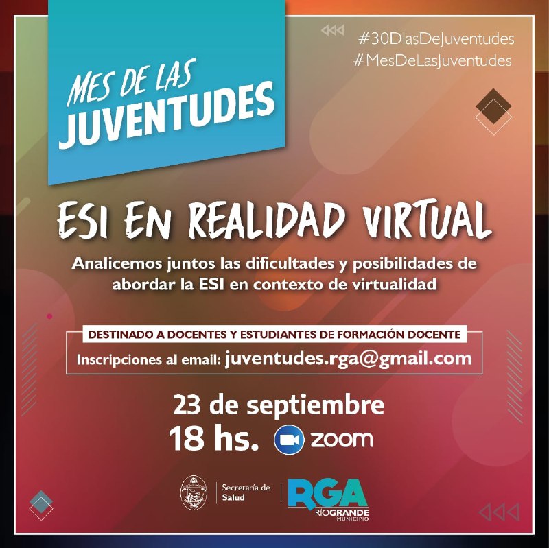 Hoy culmina el ciclo «Jóvenes docentes»