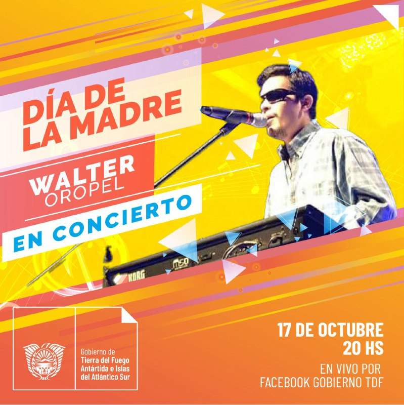 Walter Oropel en el marco del Día de la Madre