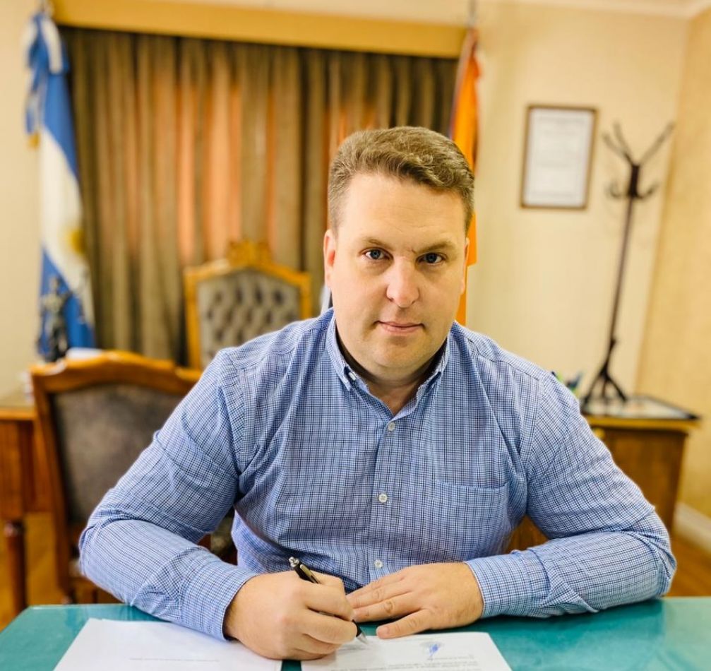 Von der Thusen pidió al gobernador Melella que finalice la obra de la Laguna Seca