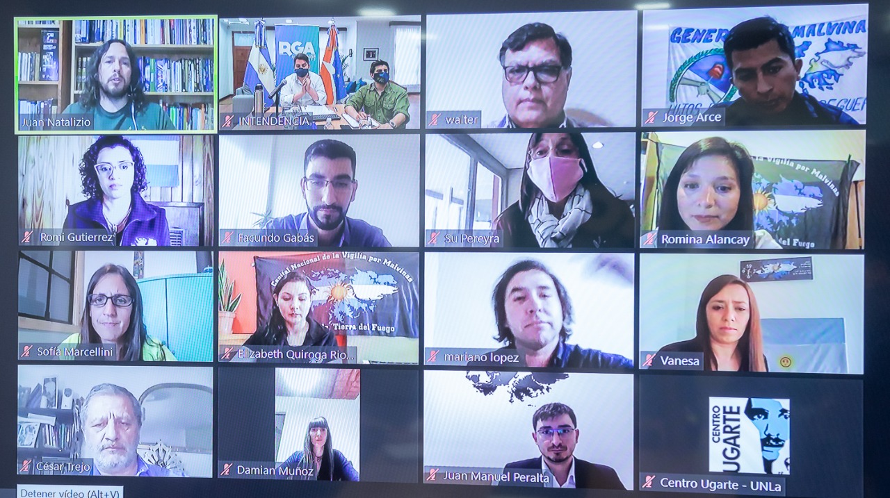 Martín Perez participó de «Charlas Malvineras»