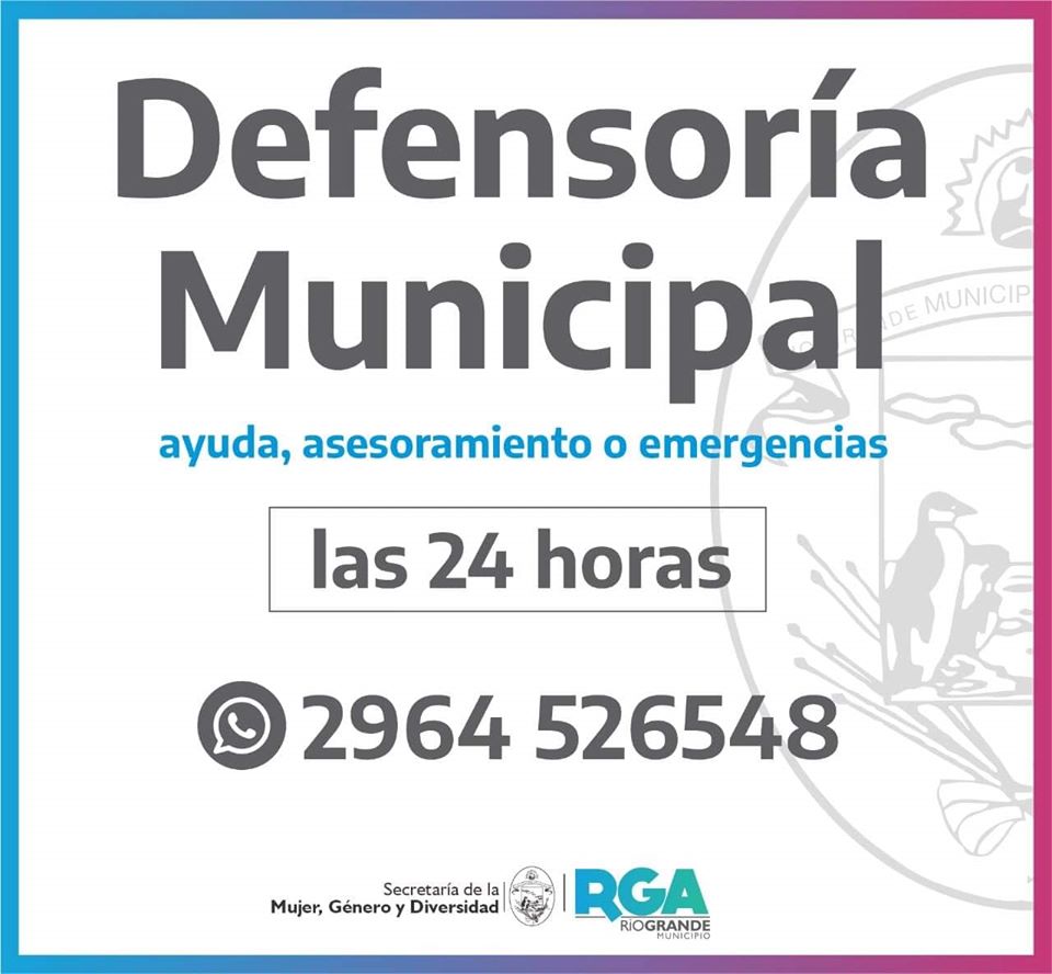 Continúa activa la línea de asistencia de la Defensoría Municipal