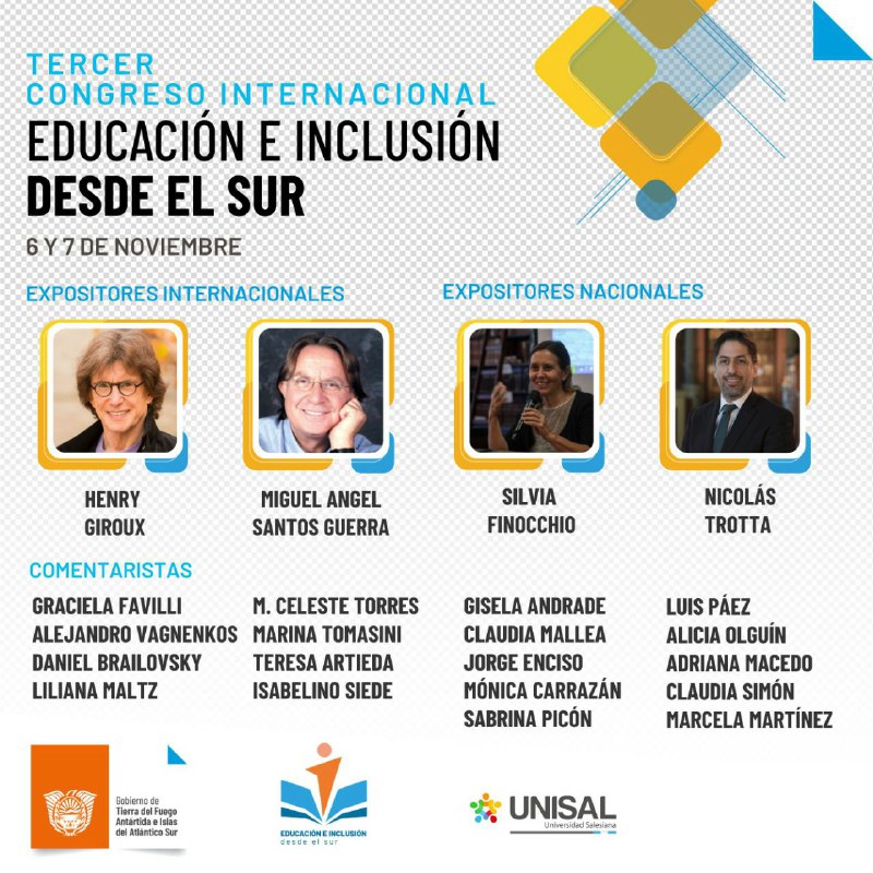 3° Congreso Internacional Educación e Inclusión desde el Sur ya supera los 6 mil inscriptos