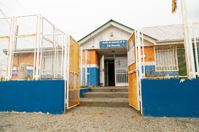 JARDIN N° 9 «TUTÚ MARAMBÁ»: PERSONAL DE OBRAS PÚBLICAS CONSTATÓ LOS DAÑOS EN EL ESTABLECIMIENTO