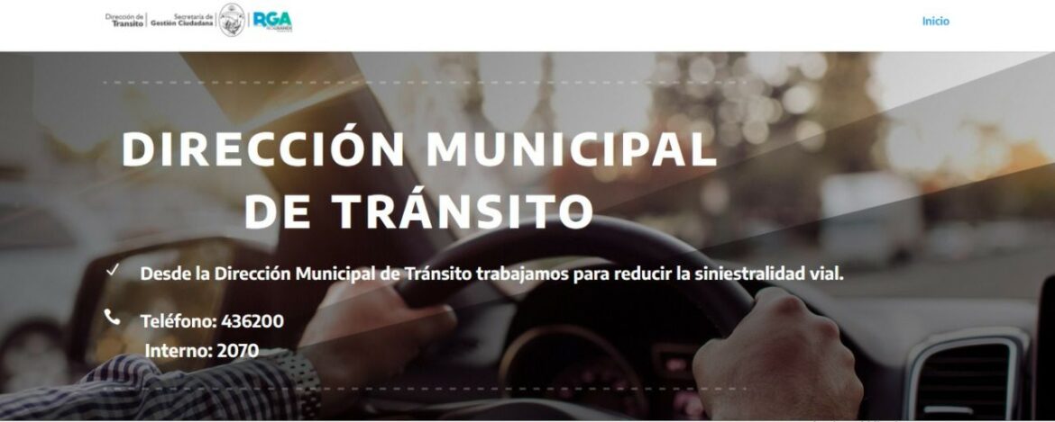 El Municipio puso en funcionamiento la plataforma virtual de Educación Vial