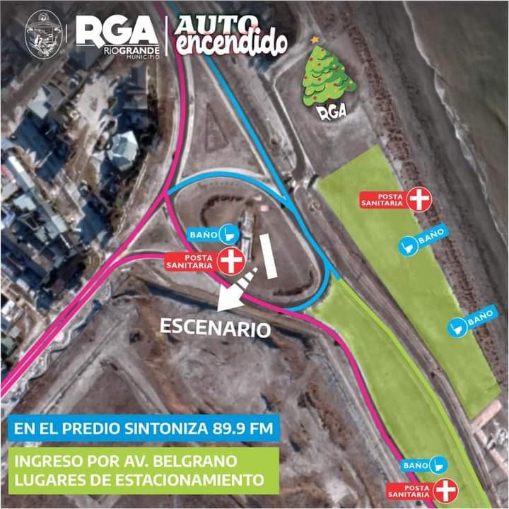 INFORMAN LAS CALLES AFECTADAS AL ENCENDIDO DEL ÁRBOL DE NAVIDAD