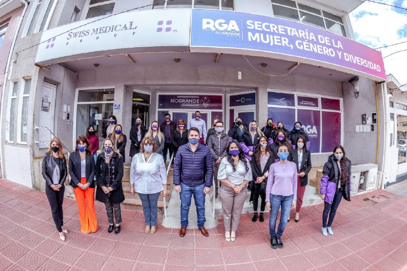 Se inauguró la nueva oficina de la Secretaria de la Mujer, Género y Diversidad