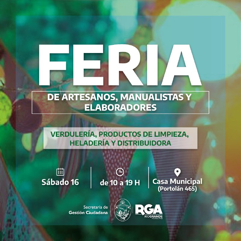 DOS GRANDES FERIAS SE REALIZAN HOY EN LA CIUDAD