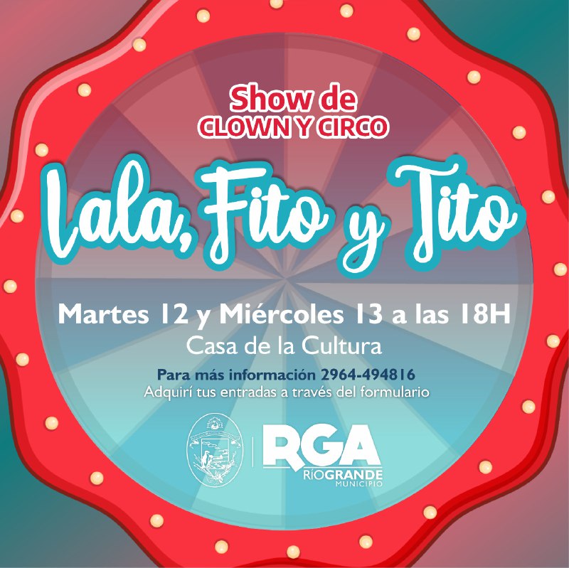 COMIENZA EL CICLO DE FUNCIONES DE “LALA, FITO Y TITO” EN LA CASA DE LA CULTURA