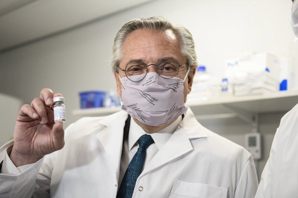 Alberto Fernández: hay «un desorden» con el tema de adquisición de vacunas