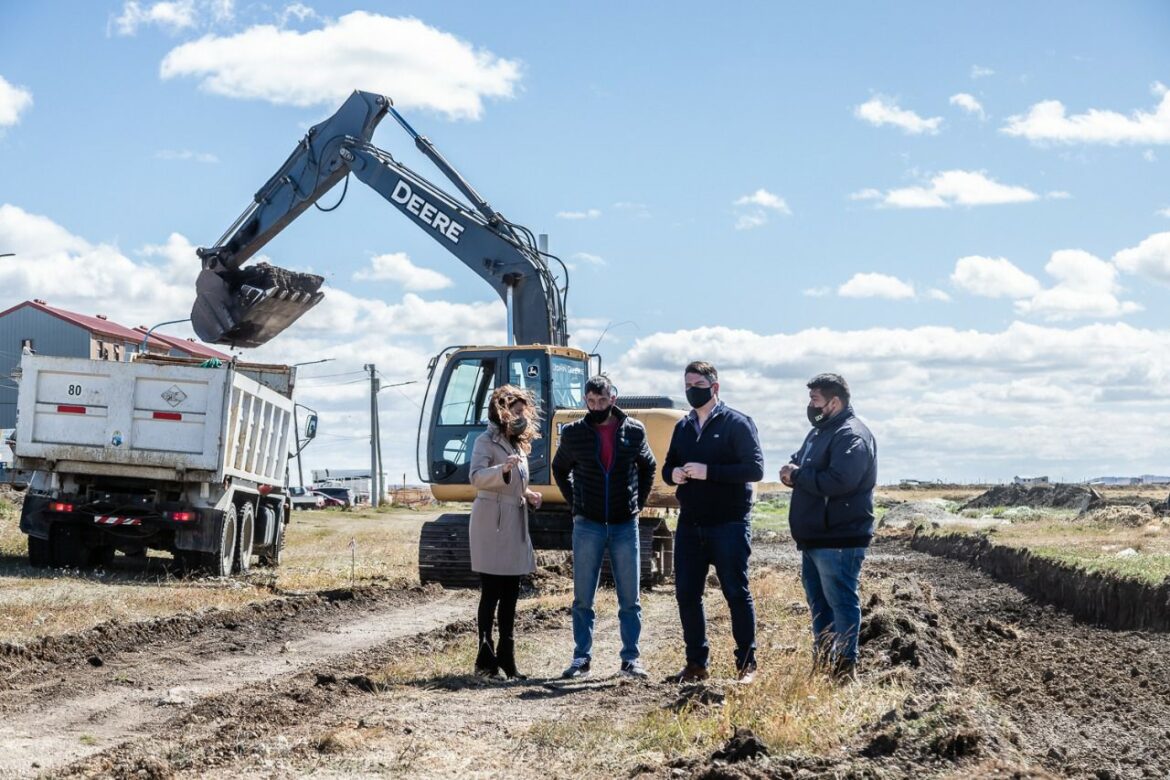 Comenzaron los trabajos para extender la Av. San Martín