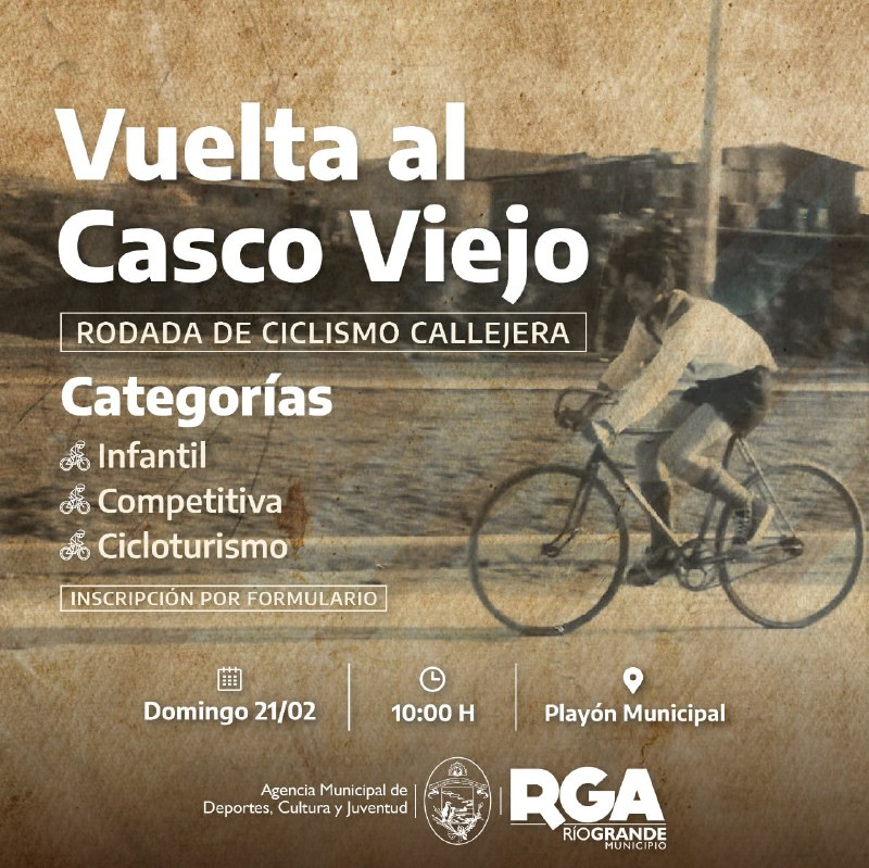 SUMATE A LA “VUELTA AL CASCO VIEJO”