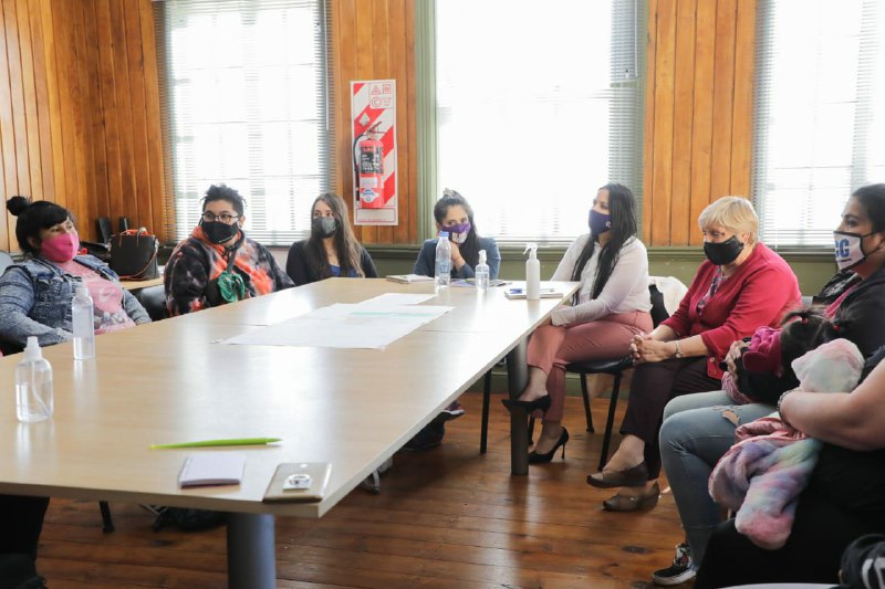 Se realizó un encuentro con mujeres en casa municipal