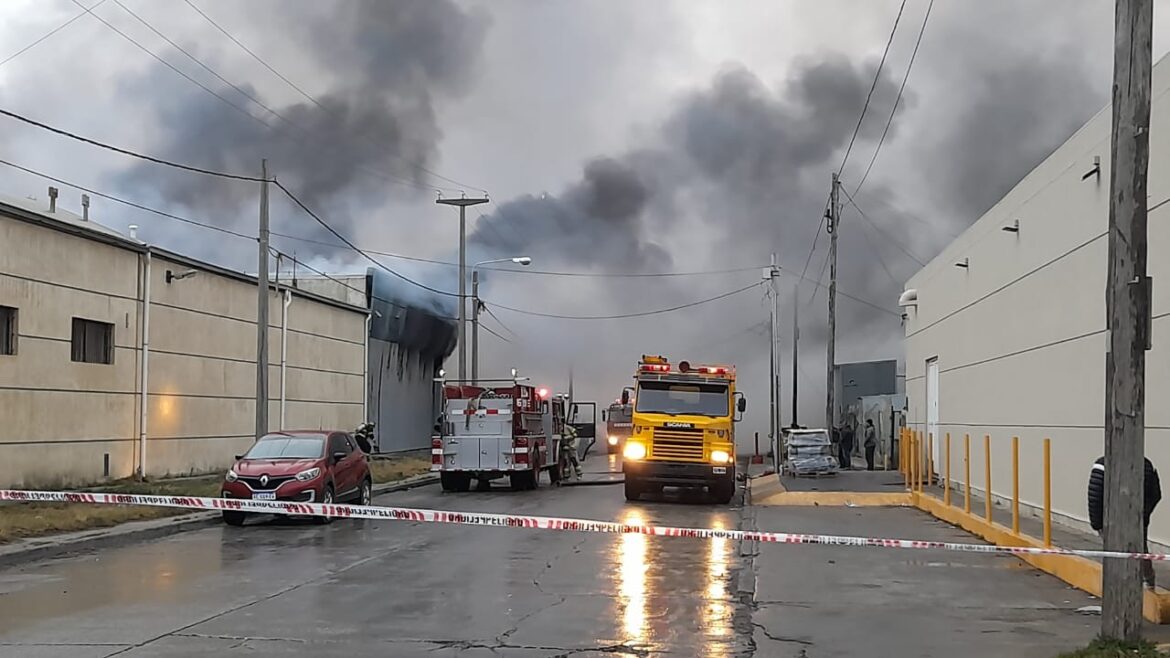 Incendio de Australtex: “Fueron 17 horas de trabajo continuo” dijo Pedro Franco