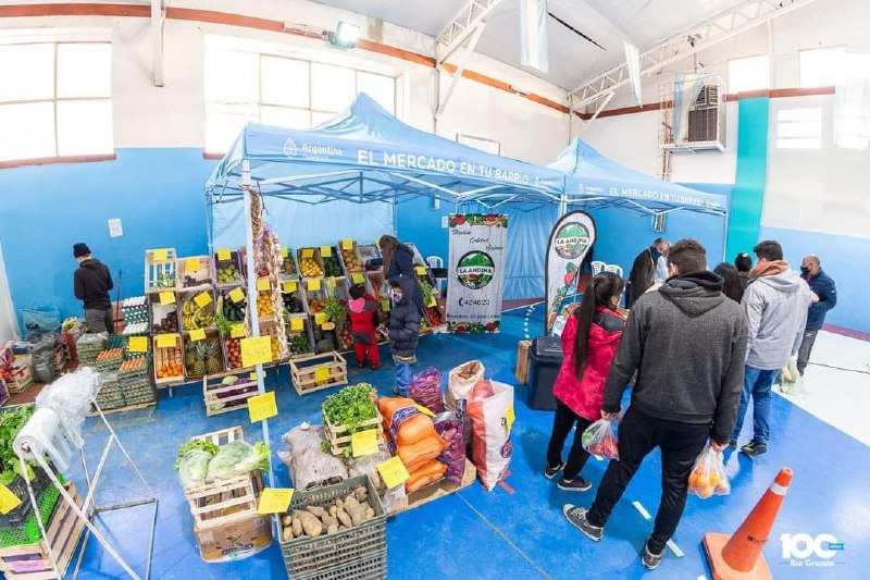 Este sábado llega  “El Mercado en tu Barrio” al Malvinas Argentinas